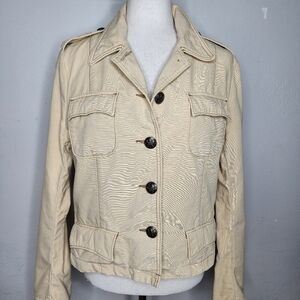 Vintage Ralph Lauren Original Polo Jeans Military Style Chore Jacket Size Medium